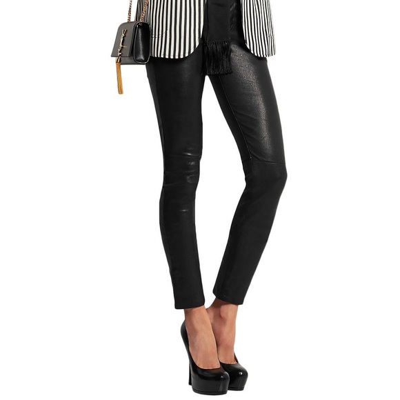 YSL Tribute Two Black Stiletto Heels - Picture 3 of 16